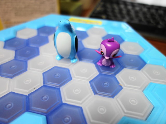 フィールドに載せたいくつかのフィギュア