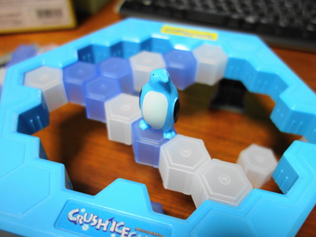 きれいにブロックを落としたクラッシュアイスゲーム