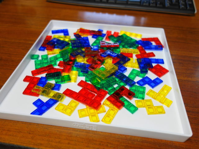 しまう際のブロックス