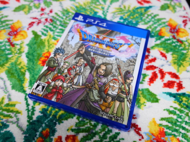 PS4 DQ11のパッケージ表