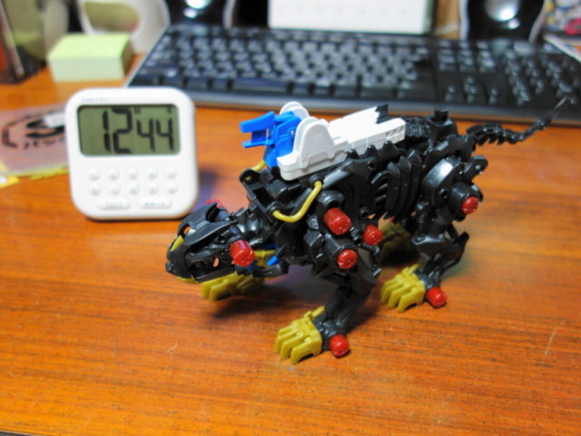 ワイルドライガーの骨格形態