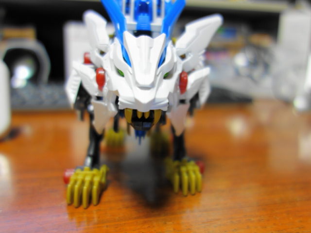 前から見たワイルドライガー