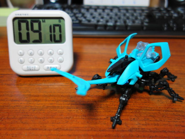 完成したZW03カブター