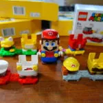 レゴマリオのパワーアップパックの完成品