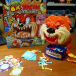 番犬ガオガオで遊ぶ様子