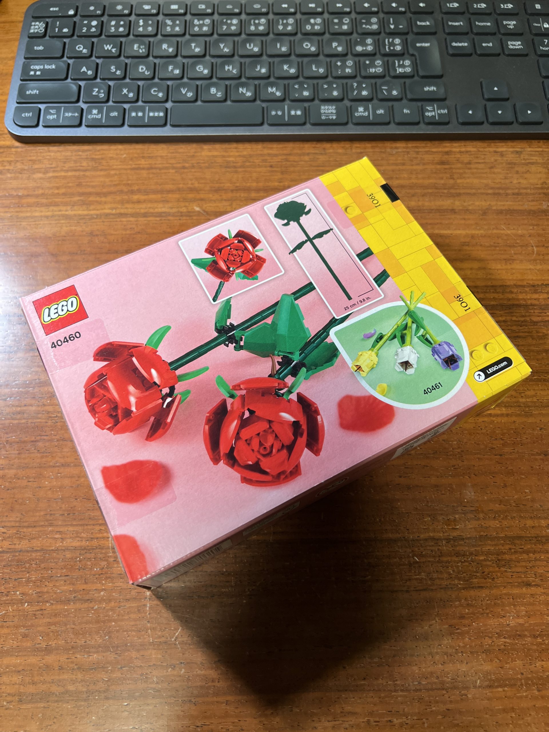 レゴのバラのパッケージ